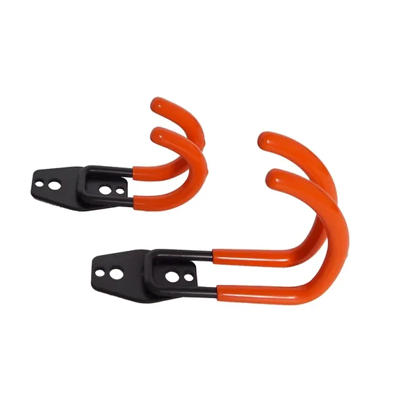 Bicycle Storage Hook Double Arm Hanger Power Tools Holder with PVC Dipped