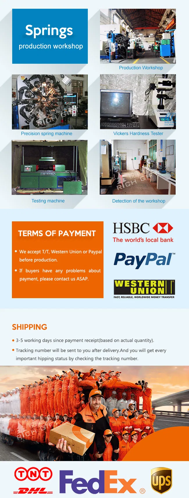 Custom Special Shape Stainless Wire Forming Spring with Factory Price