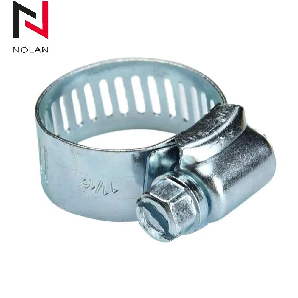 DIN 3017 Mixed Stainless Steel Metal Adjustable High Pressure Germany Type Hose Clamp