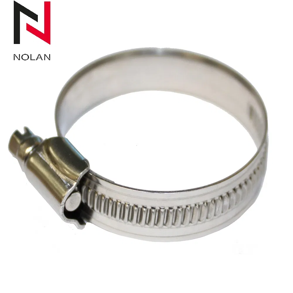 DIN 3017 Mixed Stainless Steel Metal Adjustable High Pressure Germany Type Hose Clamp