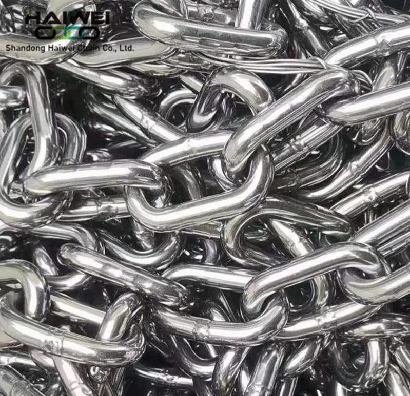 DIN 763 Stainless Steel Medium Link Chain for Sale