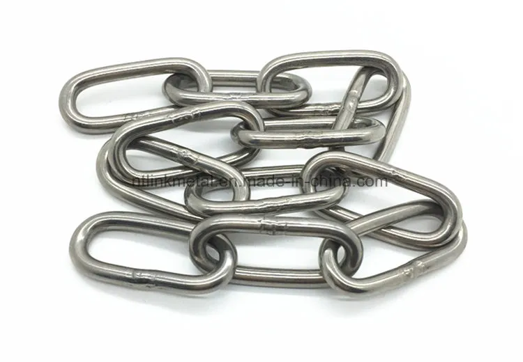 DIN766 Stainless Steel Proof Coil Link Chain G30