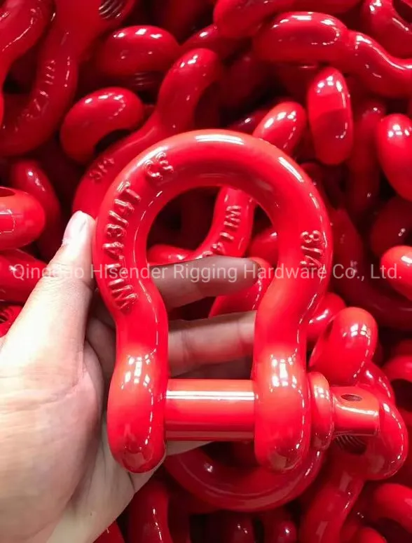 Drop Forged Bow Shackle, High Quality