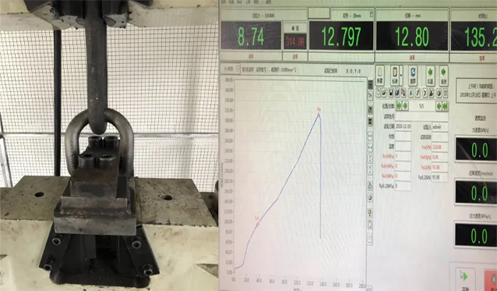 Factory Direct Sale Hot Forging Parts Rigging Hardware Accessories Marine Hardware Drop Forged Carbon Steel Container Corner Lashing D Rings Rigging Hardware