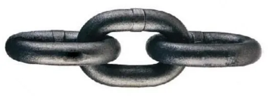 G80 Welded Galvanized or Black Steel Lifting Chain