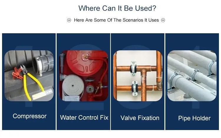 Germany Type Worm Drive Hose Clamp with DIN 3017