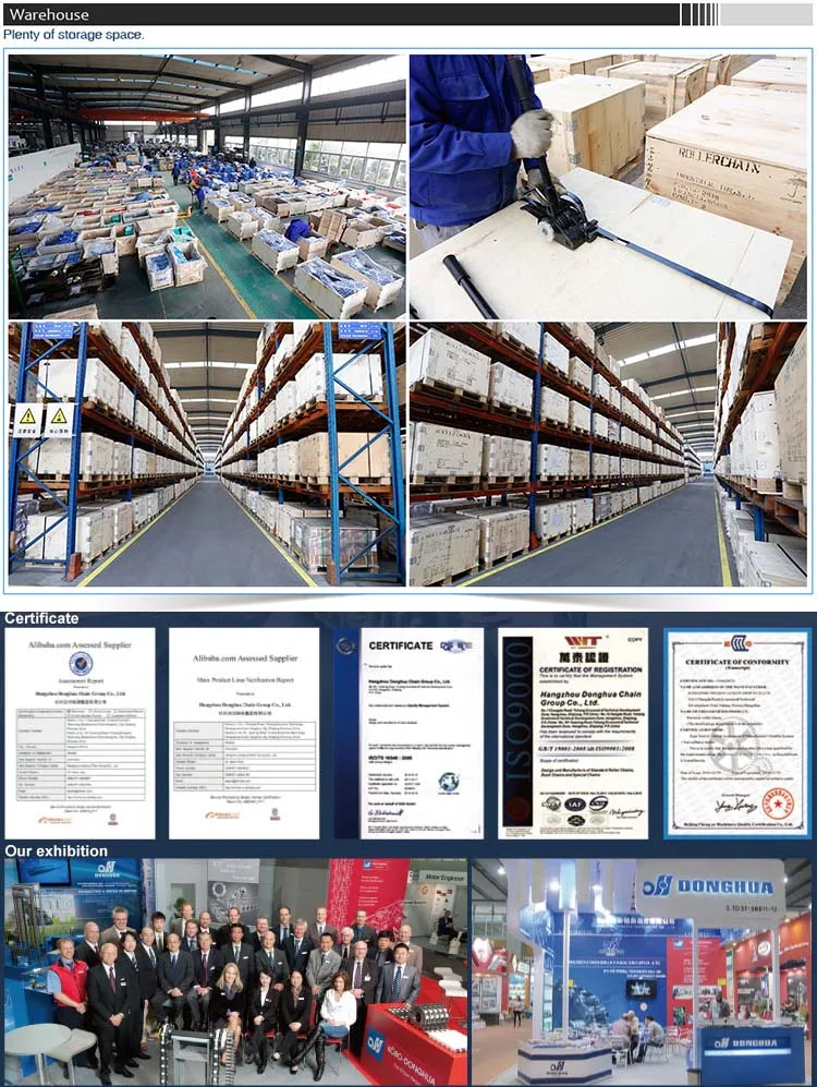 Industrial Roller Chain Short Pitch Precision stainless steel