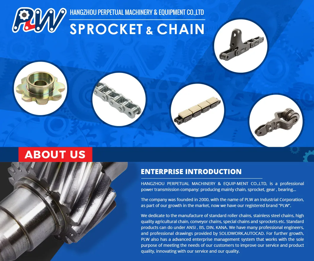 Made-to-Order 50ss-1 Stainless Steel Standard Palm Oil Roller Chain