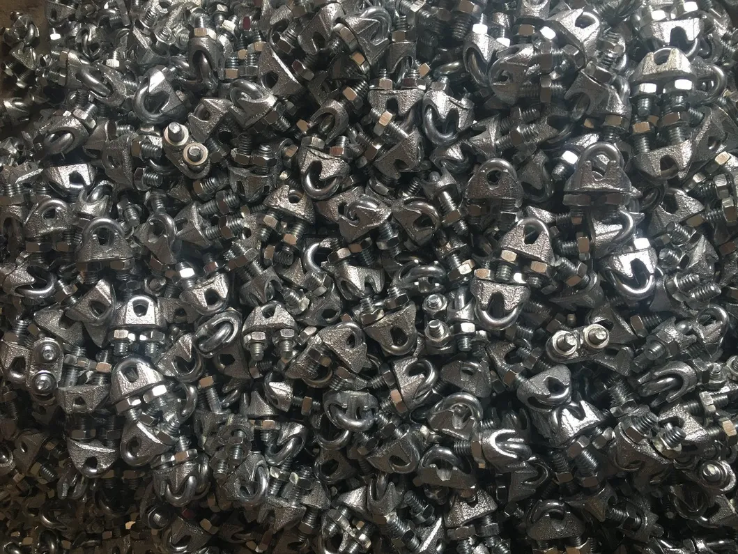 Malleable Wire Rope Clip with Zinc Coating