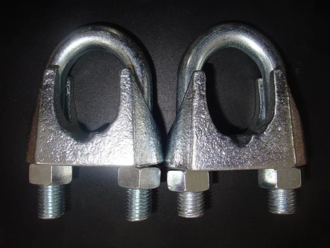 Malleable Wire Rope Clip with Zinc Coating
