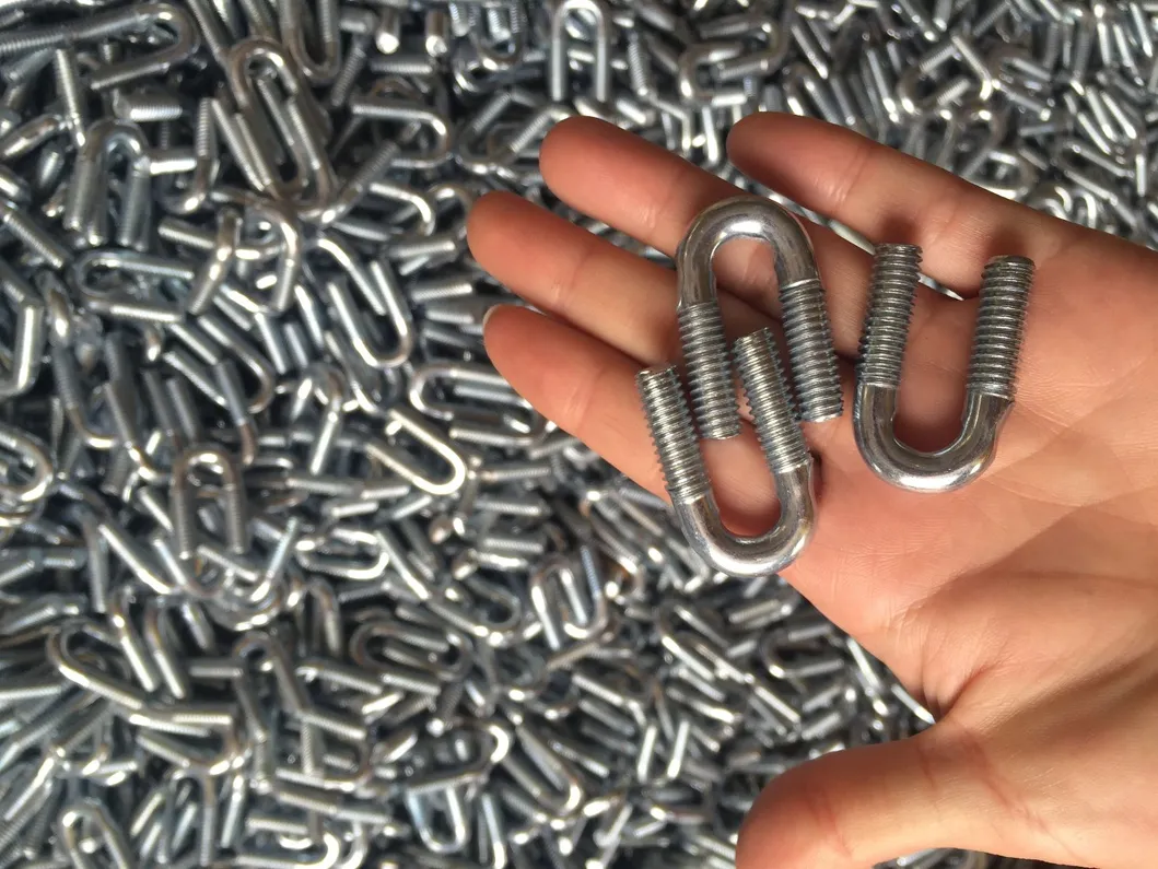 Malleable Wire Rope Clip with Zinc Coating