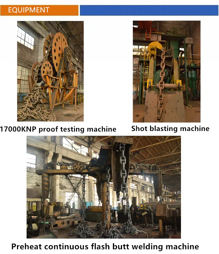 Marine Anchor Chain with CCS /ABS /BV /Dnv / Gl Certificate