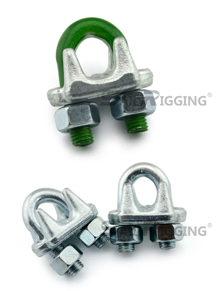 Metal 45#Steel U Bolt Drop Forged Wire Rope Clip
