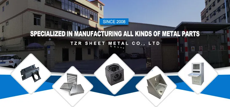 OEM Custom Sheet Metal Fabrication SPCC Cold Rolled Steel Brackets, Metal Work
