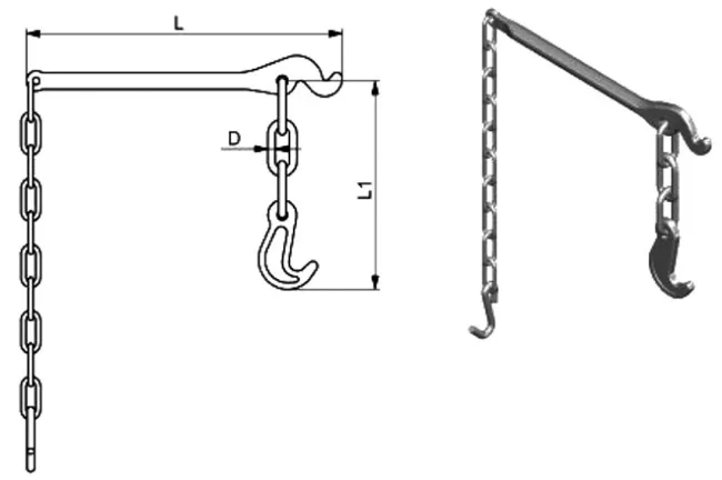 Professional Manufacturer of G43 Lashing Chain