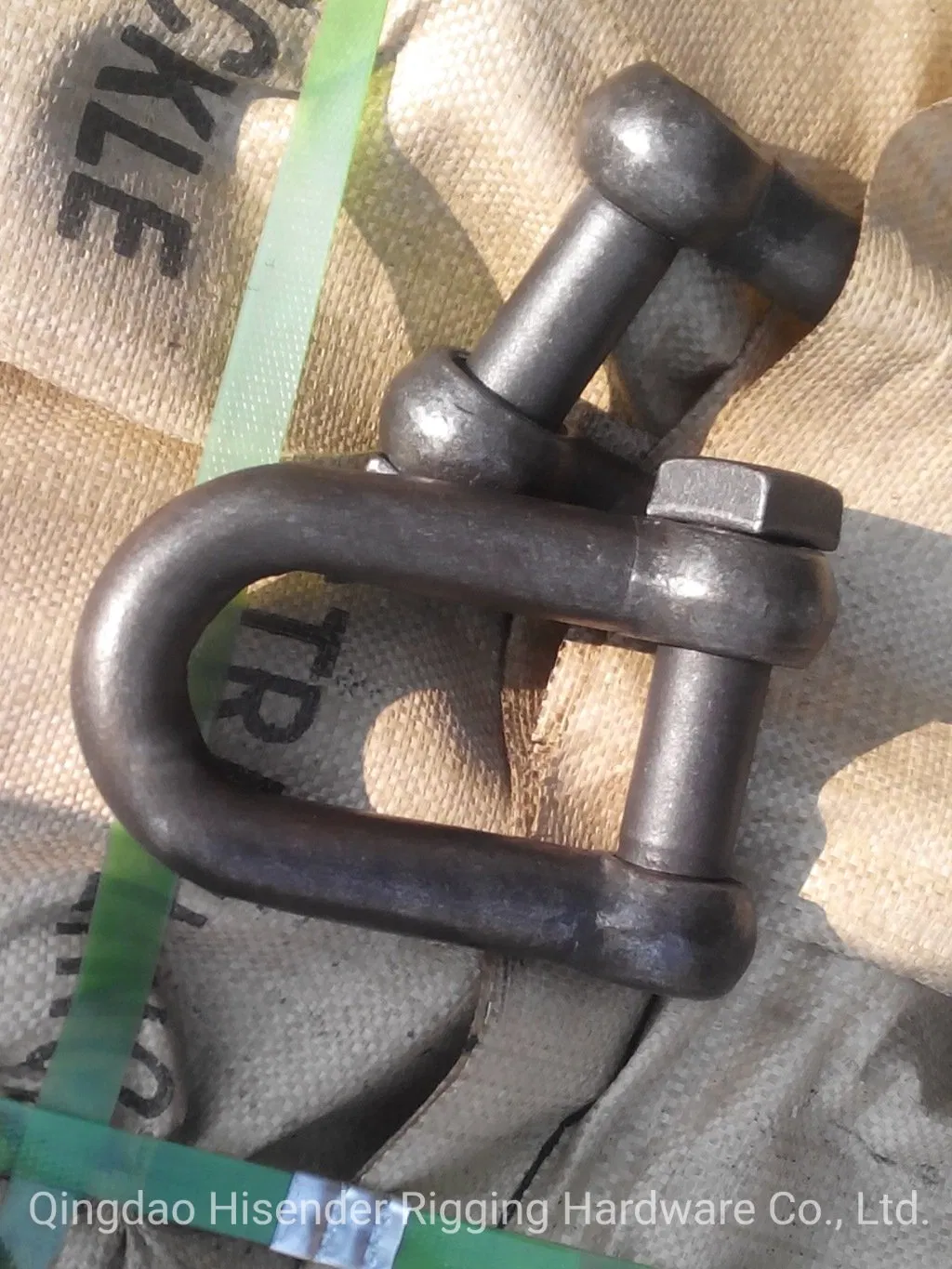 Rigging Hardware European D Type Trawling Shackle with Square Head