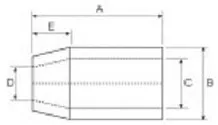 S505 Flemish Eye Steel Swaging Sleeves