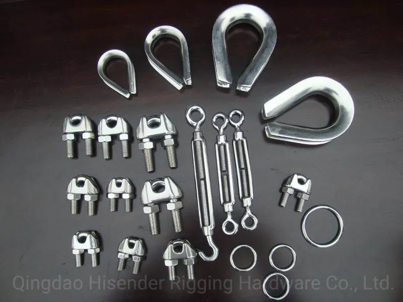 Shackle, Wire Rope Clip, Turnbuckle of Many Kinds of Rigging Hardware Products