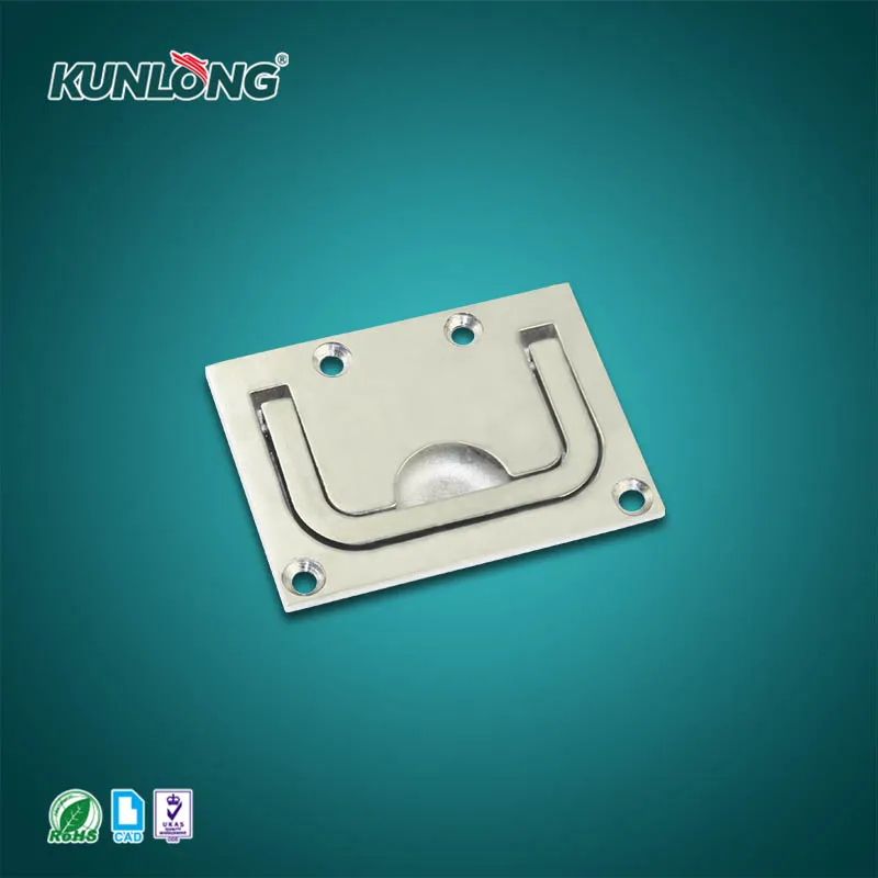 Sk4-9003 Industrial Container Flush Install Stainless Steel 316 Square Pull Handle