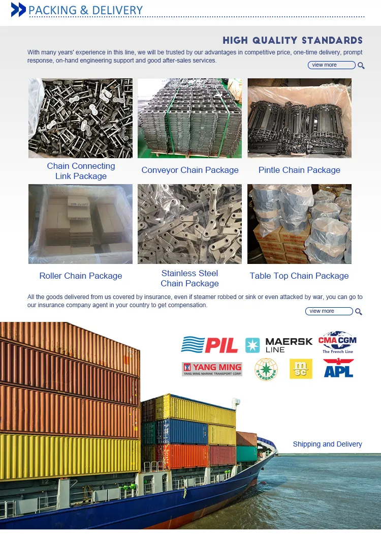 Stainless Steel Leaf Chains