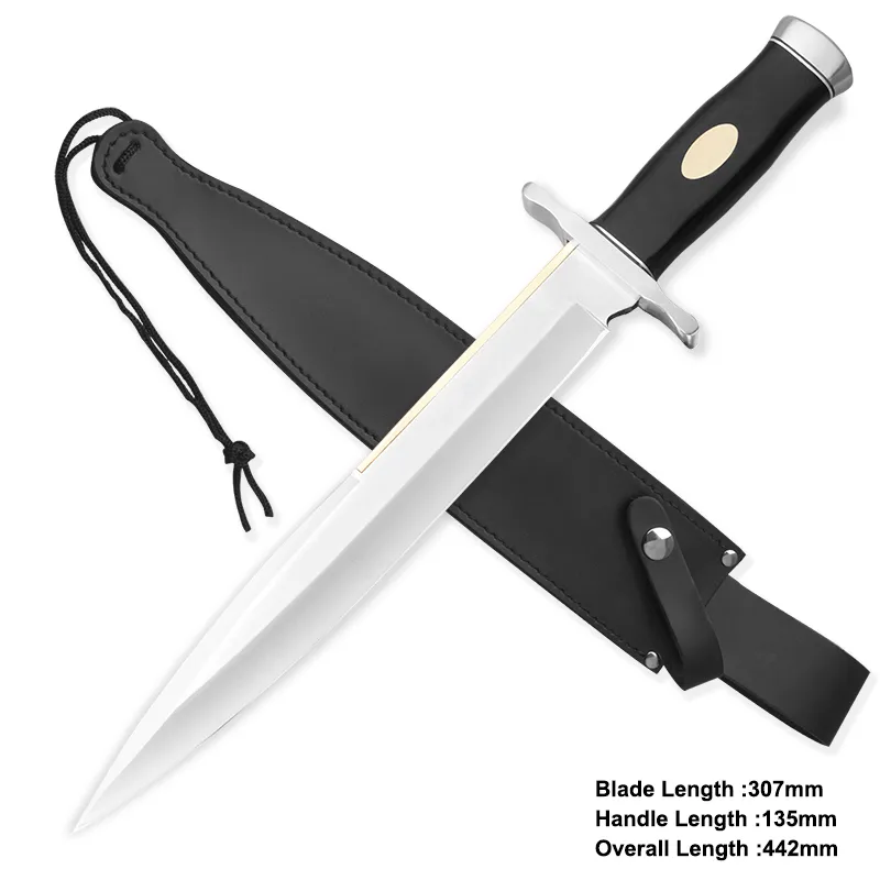 Stainless Steel Machete with Wooden Handle (#31033)