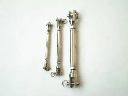 Stainless Steel Turnbuckles to U. S. Federal Specification (FF-T-791b) with Marine Hardware