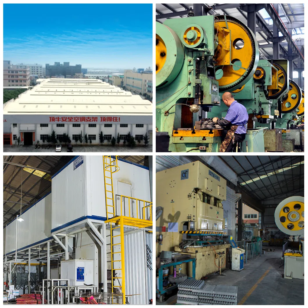 Topbull DB-2K Stainless Steel #304 Wall Bracket Adjustable Crossbar Air Conditioner Support Wall Mounting Outdoor AC Bracket