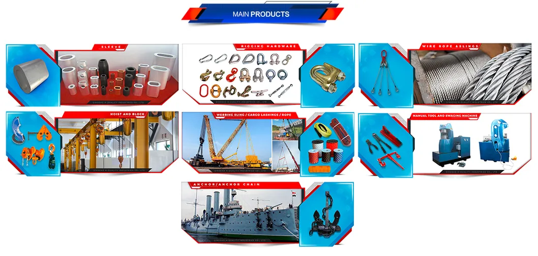 Zp DIN741 Mallealbe Steel Wire Rope Clips