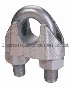 Zp DIN741 Mallealbe Steel Wire Rope Clips